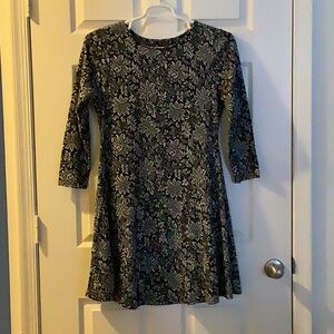 George Kotsiopoulos Drop Waist Jacquard Dress